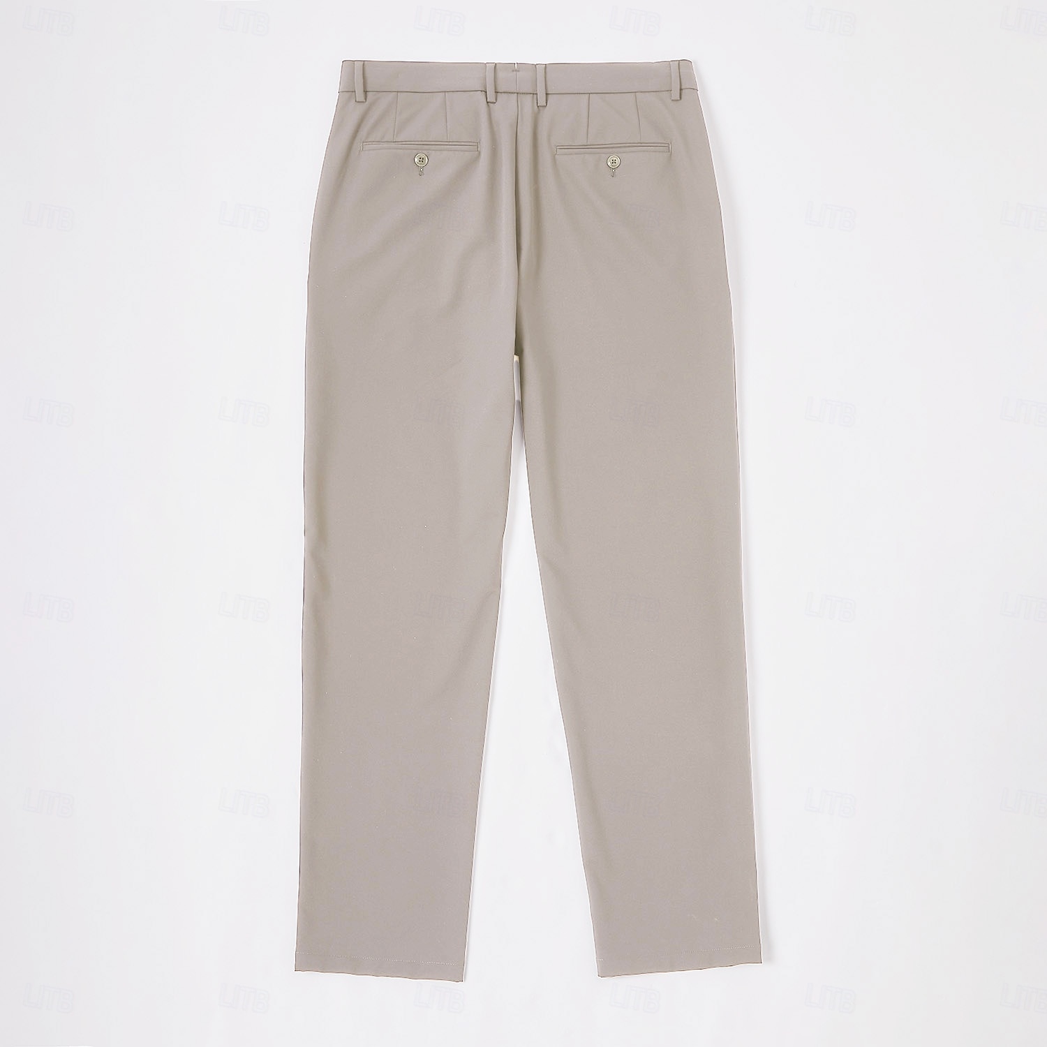 Men's Dress Pants Solid Color Wearable Full Length Formal Wedding Party Elegant Fashion Light Khaki Navy Blue Micro-elastic 2025 - $60.99 –P11