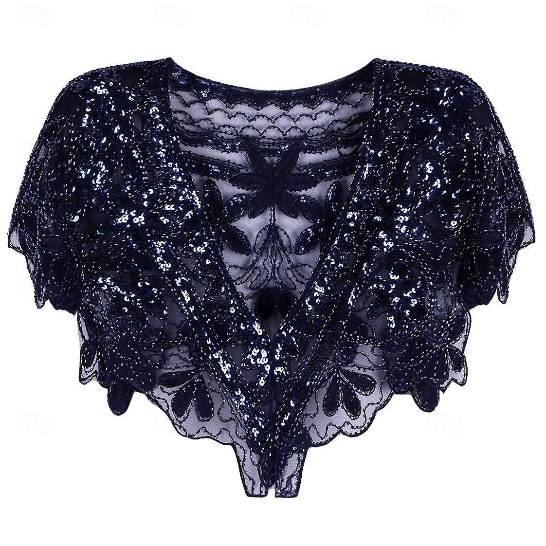 Retró Ordító 20-as évek 1920-as évek sál Wrap Kendők A nagy Gatsby Flapper lány Flitter Rojt Női Farsang Esküvő Estély Álarcos mulatság Felnőttek Kendő 2025 - $15.49 –P5