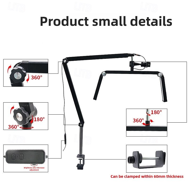 Table Lamp / Floor Lamp Ambient Lamps / Clip-On Simple / Novelty For Indoor Metal 2025 - $187.99 –P2