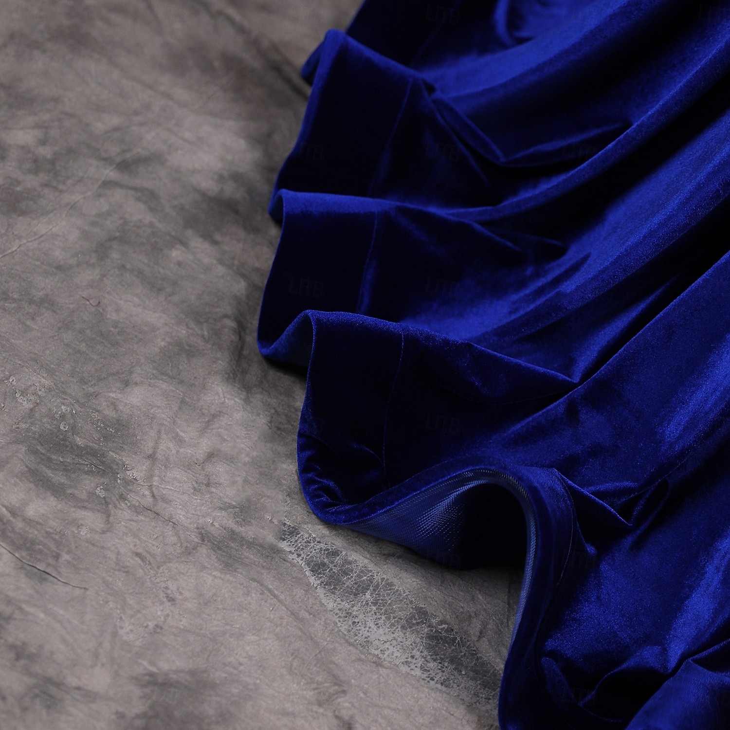 Rochie de seară tip Sirenă  Trompetă Elegantă Rochie Formală de Bal cu tren scurt mânecă scurtă gât rotund brodată cu paiete și aplicații de mărgeluțe 2025 - $179.99 –P4