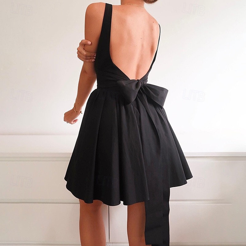 Per donna Mini Abito Abito Bianco Abito da laurea Abito Sottoveste Moda Moderno All'aperto Vacanza Laurea Vestibilità regolare Semplice Senza Maniche Spalline sottili Nero Bianco Rosa Estate del 2025 a $31.99 –P12