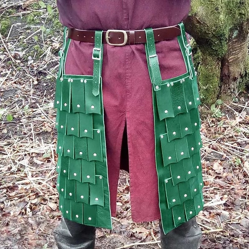 Retro Vintage Medieval Short / Mini Skirt Scottish Utility Kilts Kilts Men's Celtic Halloween Carnival Masquerade Performance Adults' Skirt All Seasons 2025 - $46.99 –P6