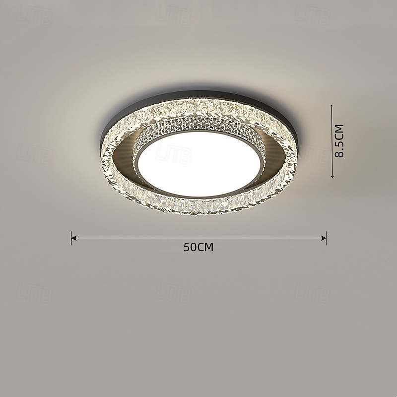 50 cm Variable Luminaires de Plafond Métal Acrylique Moderne Style Nordique 110-120V 220-240V de 2026 ? $389.49 –P4