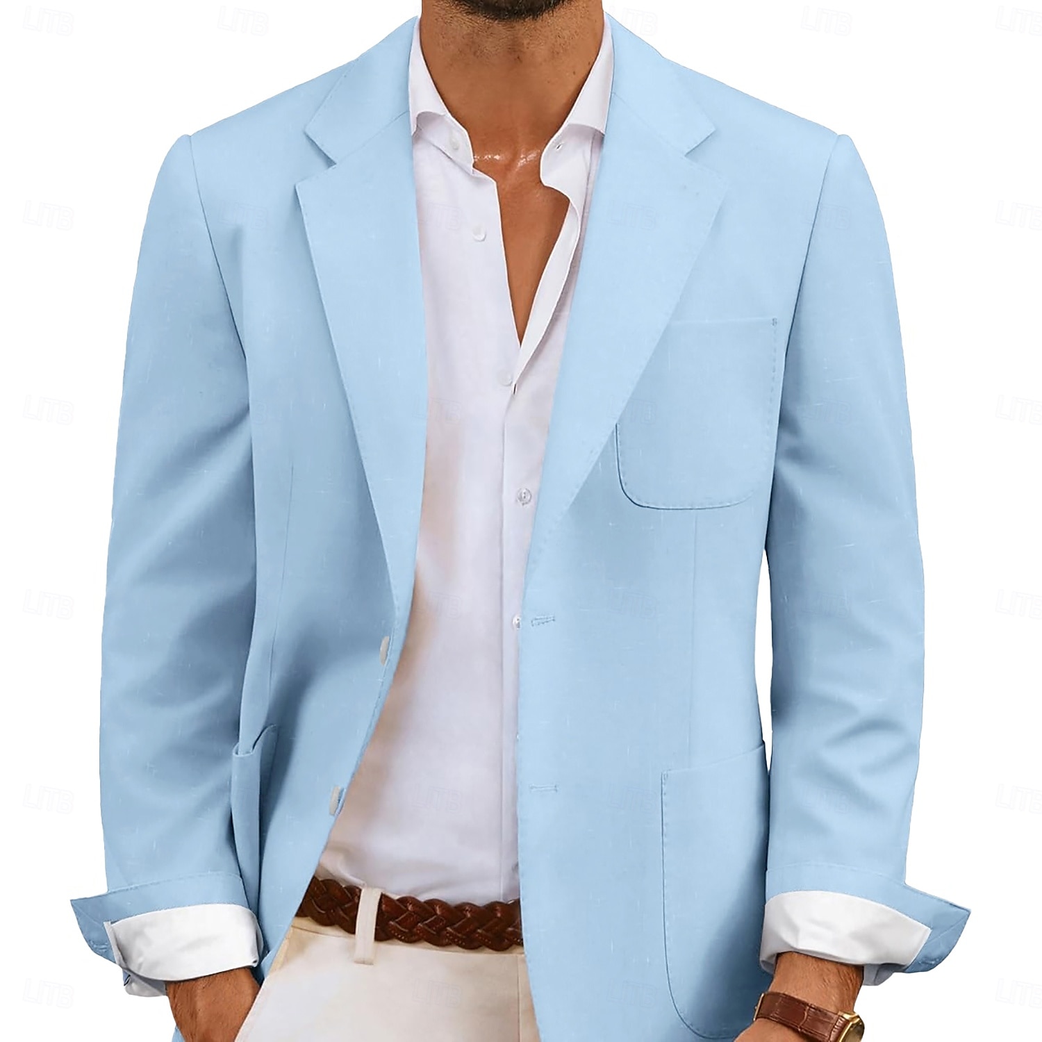 Casual Giacca Blu Uomo Sportiva Per Uomo Giacca Blazer Giacca