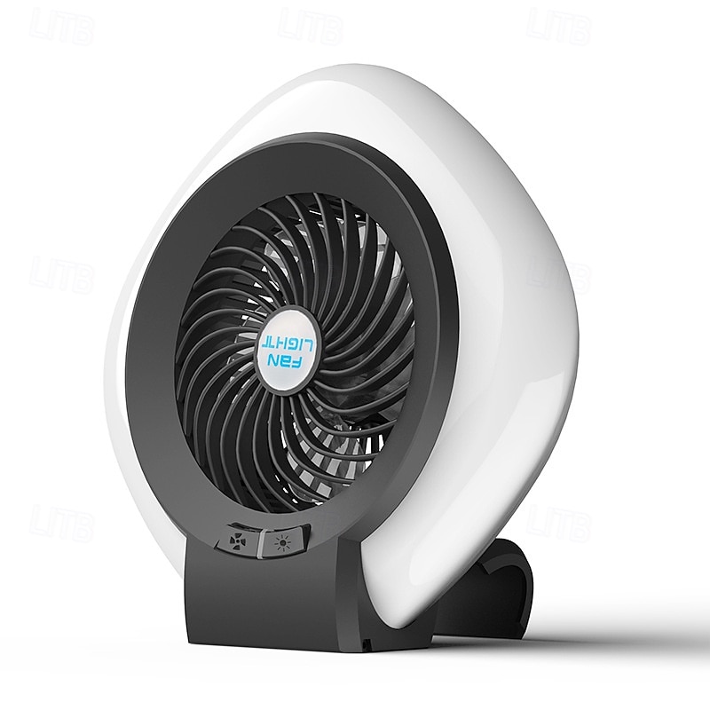 1 ventilador de acampamento portátil 2 em 1 que pode ser pendurado ou erguido, com dois níveis de escurecimento e dois níveis de ajuste de vento, adequado para acampamentos em barracas, viagens, escritório e uso doméstico, tipo C de 2025 por $37.99 –P3
