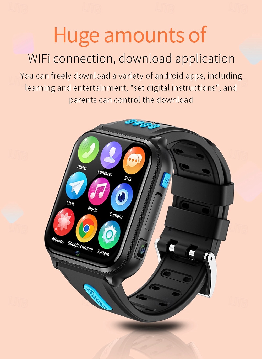 Умные часы 696 H1PRO фитнес-трекер ЭКГ PPG Bluetooth напоминание о вызове Android iOS IP67 44 мм 1.83" 2025 - $97.99 –P4
