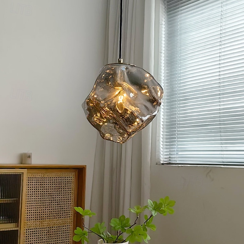 15 cm Forme Geometriche Lampada a sospensione Vetro Metallo Vetro Stile Moderno Geometrico Minimalista Galvanizzato Finiture Verniciate LED Moderno 110-240 V del 2025 a $67.99 –P4