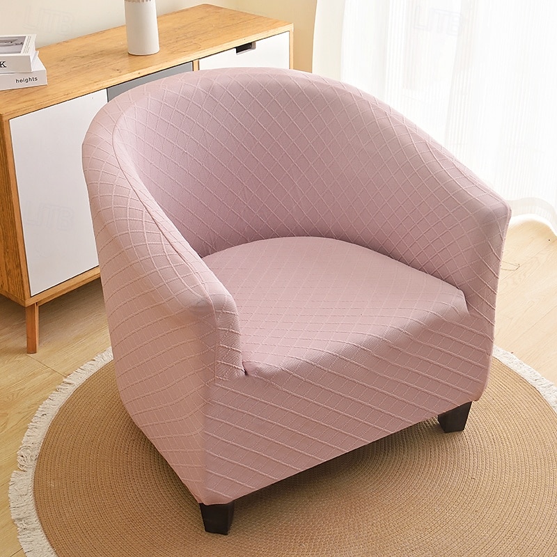 capa de cadeira de poltronas de banheira de clube, capa de sofá de lã polar, capas de sofá elásticas para protetor de móveis de sala de estar de 2025 por $35.99 –P11