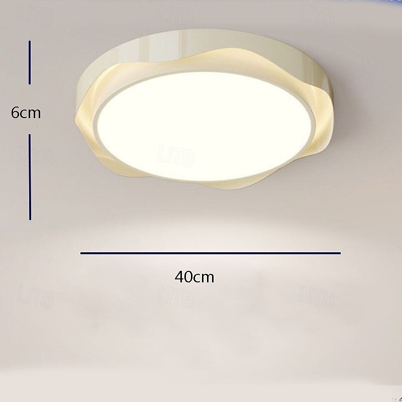40 cm conception avec îlot Luminaires de Plafond Métal Acrylique Finitions peintes Moderne 110-120V 220-240V de 2025 ? $185.99 –P2