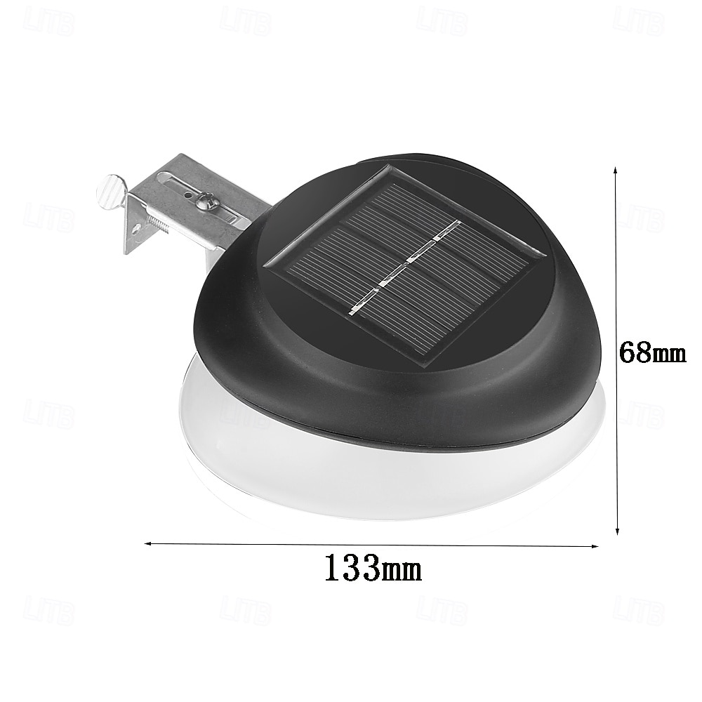 2/4 Pcs LED Solar Street Lights Outdoor Wall Lights Fence Lights 9LEDs Home Garden Outdoor Courtyard Fence Wall Decoration LED Waterproof Wall Light Garage Porch Yard Lighting 2026 - $37.99 –P12