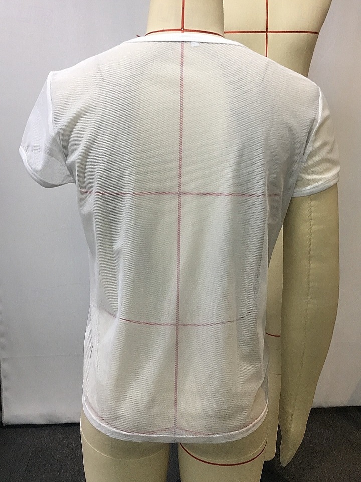 Herren T Shirt T-Shirt Kurze Ärmel V Ausschnitt Sommer Einfarbig Mode Designer Basic Netz Urlaub Straße Ausgehen Weiß Top T-Shirt für Herren 2025 - $21.99 –P3