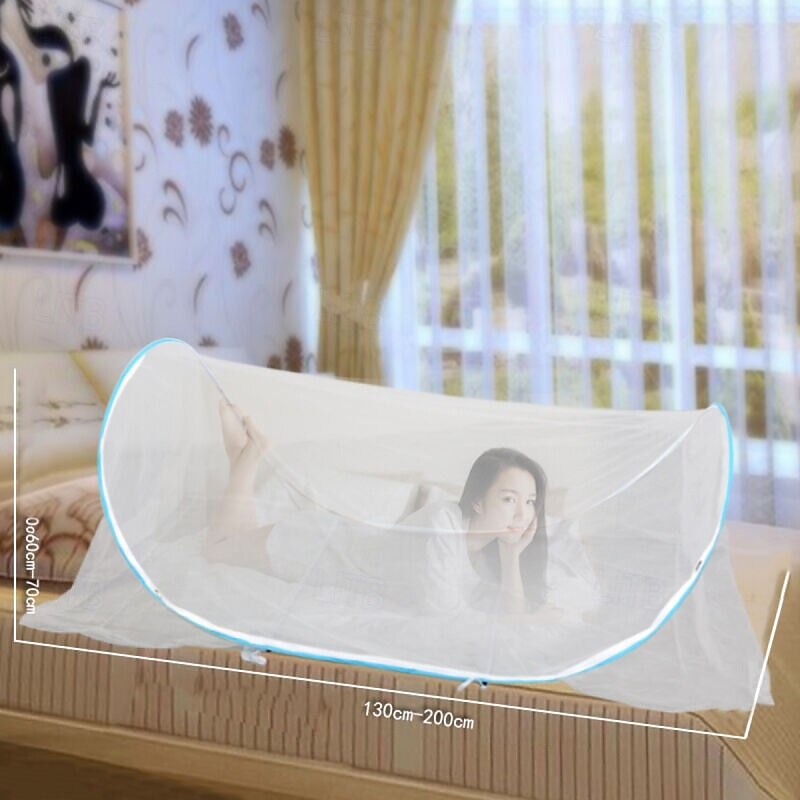 2025年 蚊帳 シングルベッドネット テント ポータブル保護 家庭用生地ベッドネットテント 室内・屋外睡眠用  コレクション – $27.99 –P17