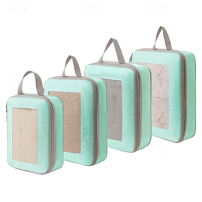 Compression Packing Cubes for Travel, Luggage & Backpack Organizer Set, Space Saver Storage Bags for Clothes, Shoes, Toiletries, Makeup & Digital Accessories 2025 - $21.99 –P8