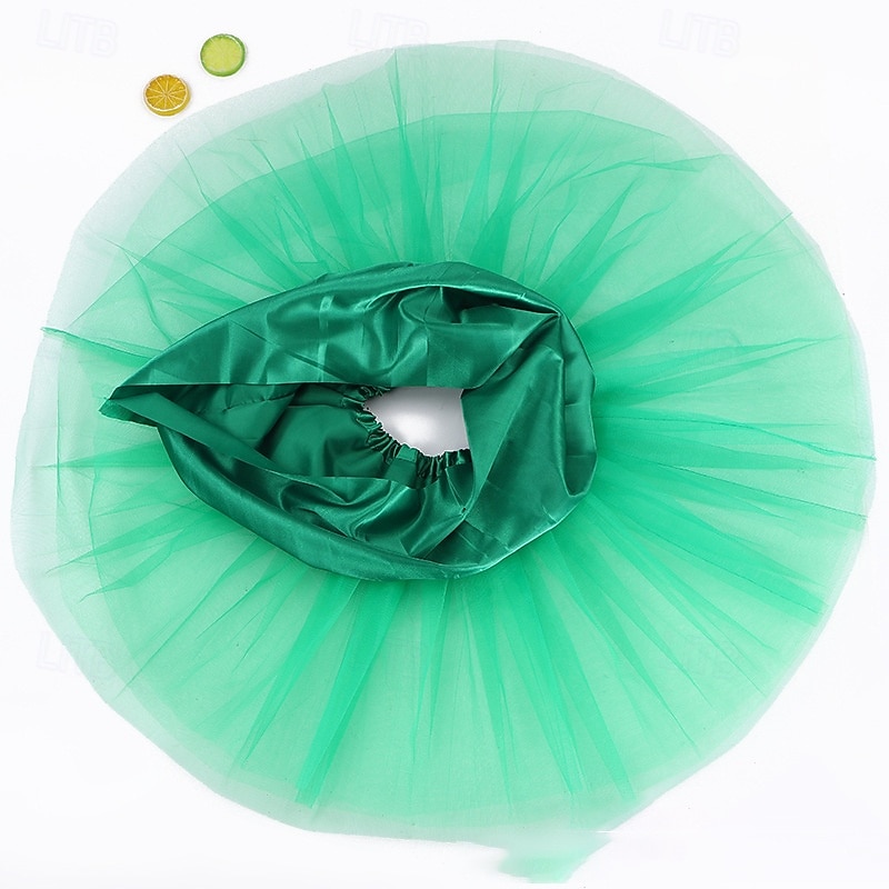 Barn Jente Skjørt Helfarge Aktiv Netting utendørs 4 år + Sommer Lys Rosa Flerfarget Svart 2025 - $6.99 –P6