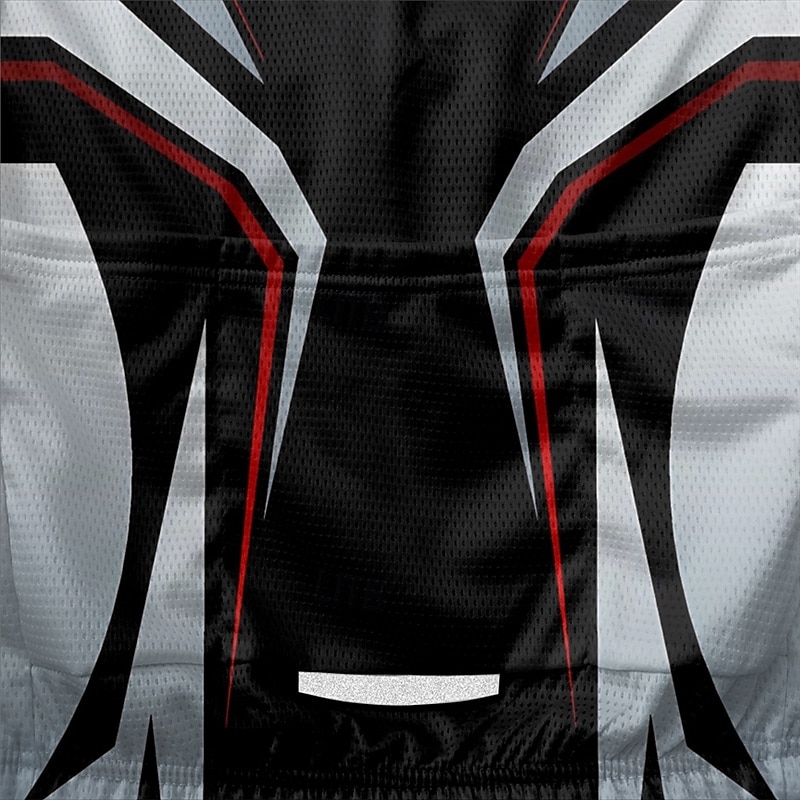 Муж. Велокофты Геометрический принт С короткими рукавами Велоспорт Футболка Футболка Джерси с 3 задними карманами Горные велосипеды Быстровысыхающий Анатомический дизайн Фитиль Дышащий Виды спорта 2025 - $25.99 –P3