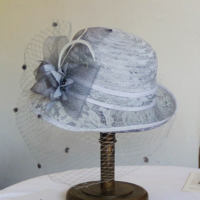 1950s Retro Vintage Hat Women's Valentine's Day Derby Ascot Horse Racing Festival Adults' Hat All Seasons 2026 - $33.99 –P2