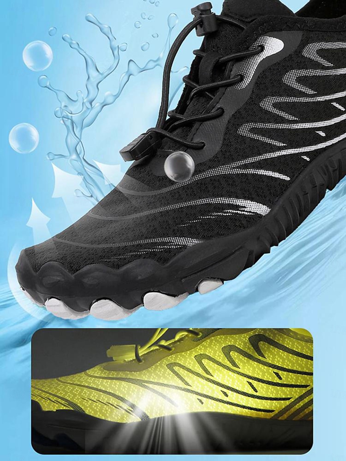 damskie oddychające buty barefoot – lekkie, szerokie, szybkoschnące buty do wody na zewnątrz i na plażę 2025 - $29.99 –P3