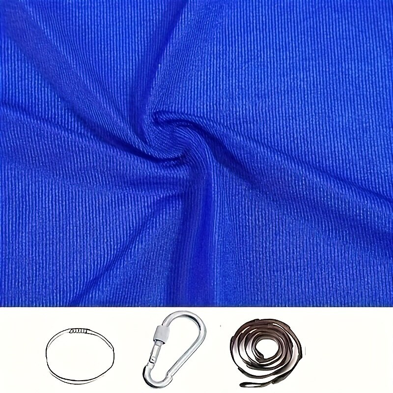 rede elástica ajustável de tecido 100*280cm para áreas internas e externas para ioga, camping, piquenique - rede de balanço de 2025 por $45.99 –P3