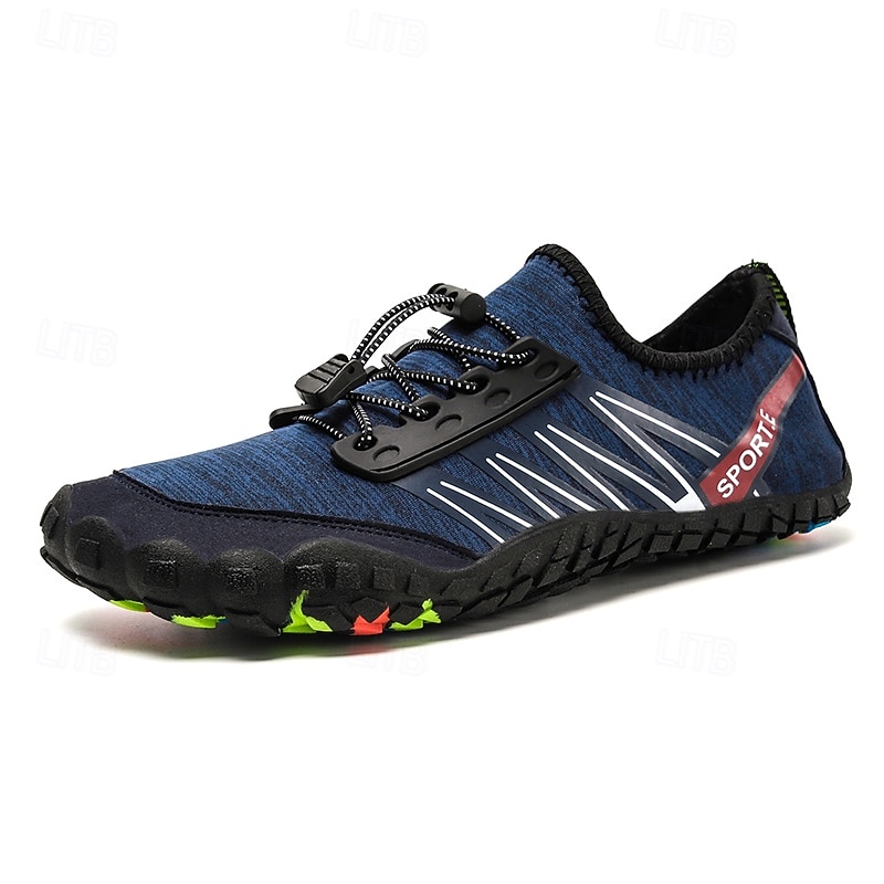 scarpe da ginnastica da uomo a piedi nudi - rosso brillante, suola robusta, design senza lacci - perfette per escursioni e avventure all'aria aperta del 2026 a $32.99 –P1