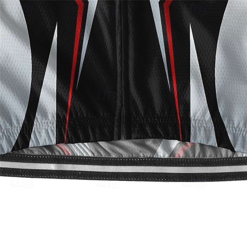 Муж. Велокофты Геометрический принт С короткими рукавами Велоспорт Футболка Футболка Джерси с 3 задними карманами Горные велосипеды Быстровысыхающий Анатомический дизайн Фитиль Дышащий Виды спорта 2025 - $25.99 –P1