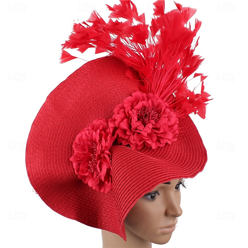 Headpiece Feathers Wedding Evening Party Elegant Wedding With Feather Headpiece Headwear 2025 - $24.99 –P8