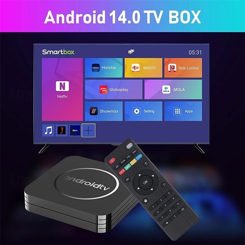 Андроид 12 ТВ-бокс Q3 Цифровой дисплей Cortex-A53 8GB 1 Гб 2025 - $43.99 –P8