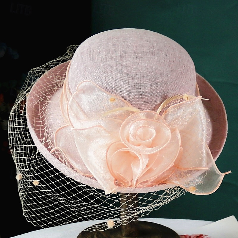 1950-talets retro vintage hatt kvinnor alla hjärtans dag derby Ascot hästtävling festival vuxen hatt alla årstider 2026 - $36.99 –P2