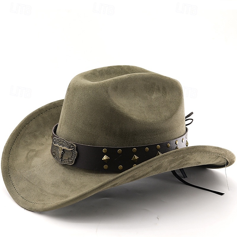 Férfi Szalmakalap Cowboy kalap Fedora Trilby kalap Fekete Bor Gyapjú Régies stílus Divat 18. század Napi Témakör Egyszínű / Sima szín Fényvédő Szerepjáték 2026 - $29.99 –P2
