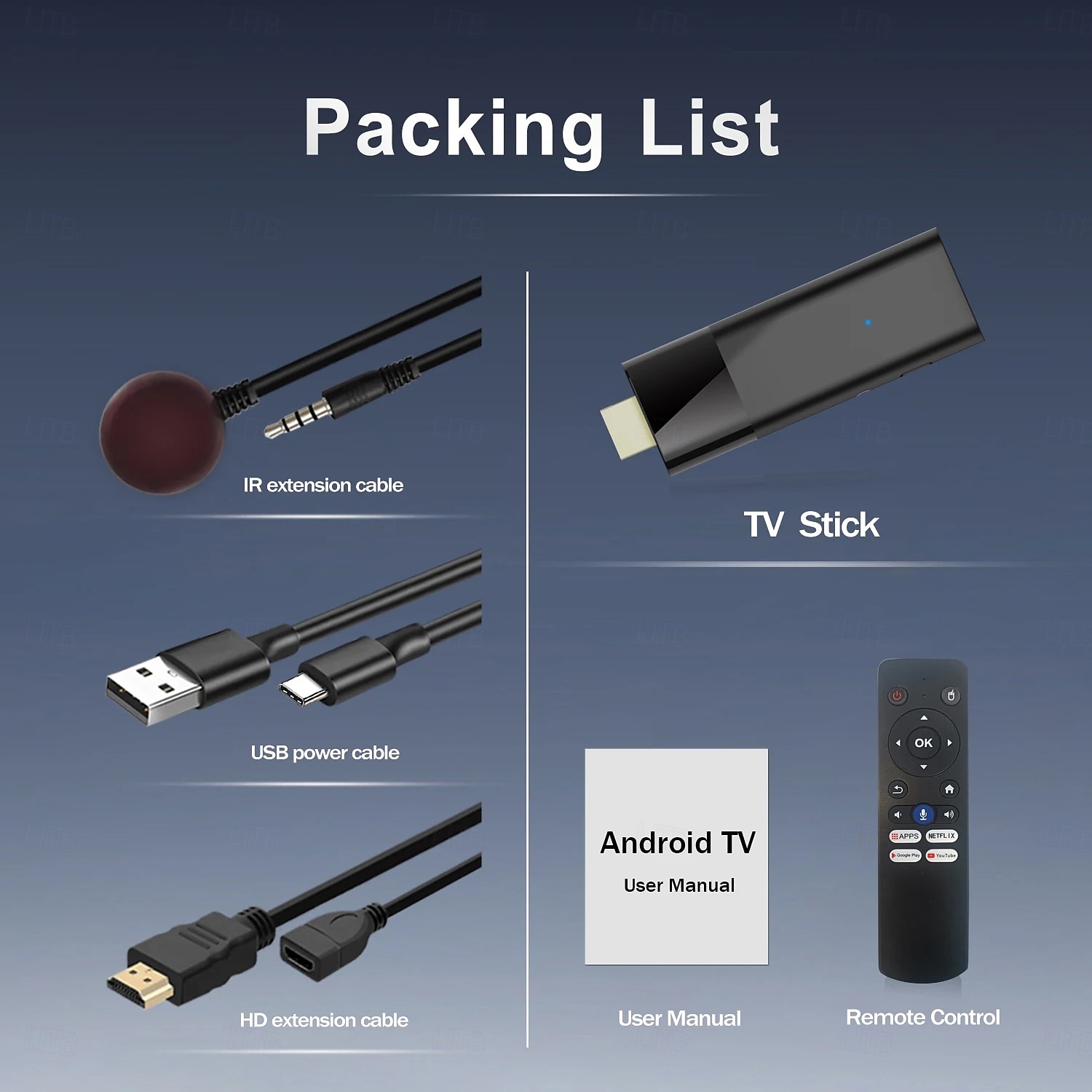 Smart Iptv Home Theater Mini TV Stick Mortal Q6 Android 10 Allwinner H313 Quad Core Dual 2.4G5GWIFI  Bluetooth 4K HDR10 2025 - $58.99 –P10