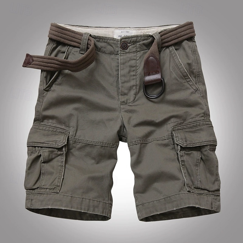 Homens Bermuda Cargo Shorts camuflados Shorts de verão Botões Bolso multi Bolso com aba Tecido Côr Camuflagem camuflagem Conforto Vestível Comprimento do joelho Ao ar livre Esporte Diário Moda Casual de 2025 por $51.99 –P12