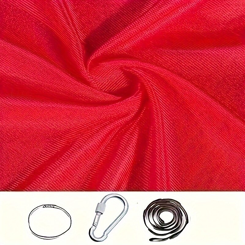 rede elástica ajustável de tecido 100*280cm para áreas internas e externas para ioga, camping, piquenique - rede de balanço de 2025 por $45.99 –P8