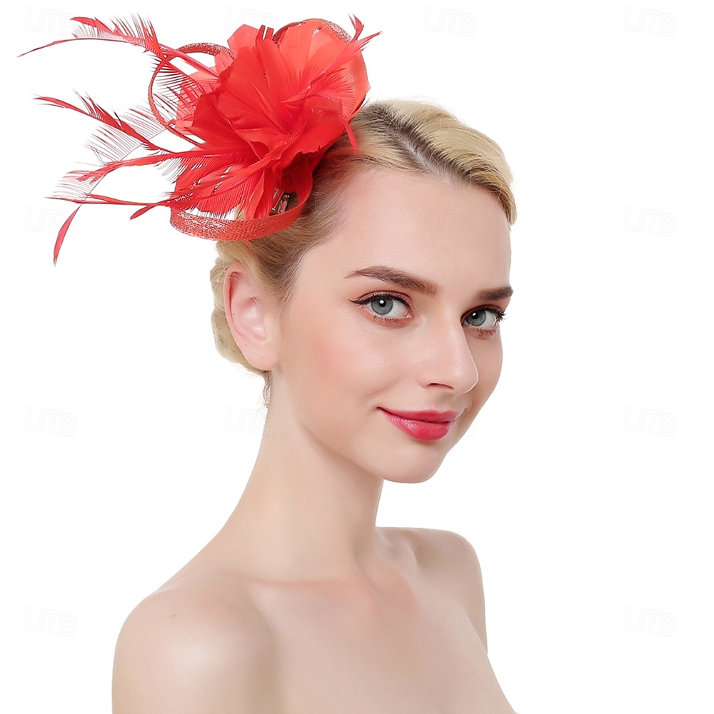 Elegante Derby Copricapo affascinante Gentildonna Costume Per donna Carnevale Feste Derby Ricevimento di matrimonio Adulti Fascinator Primavera & Estate del 2026 a $32.99 –P3