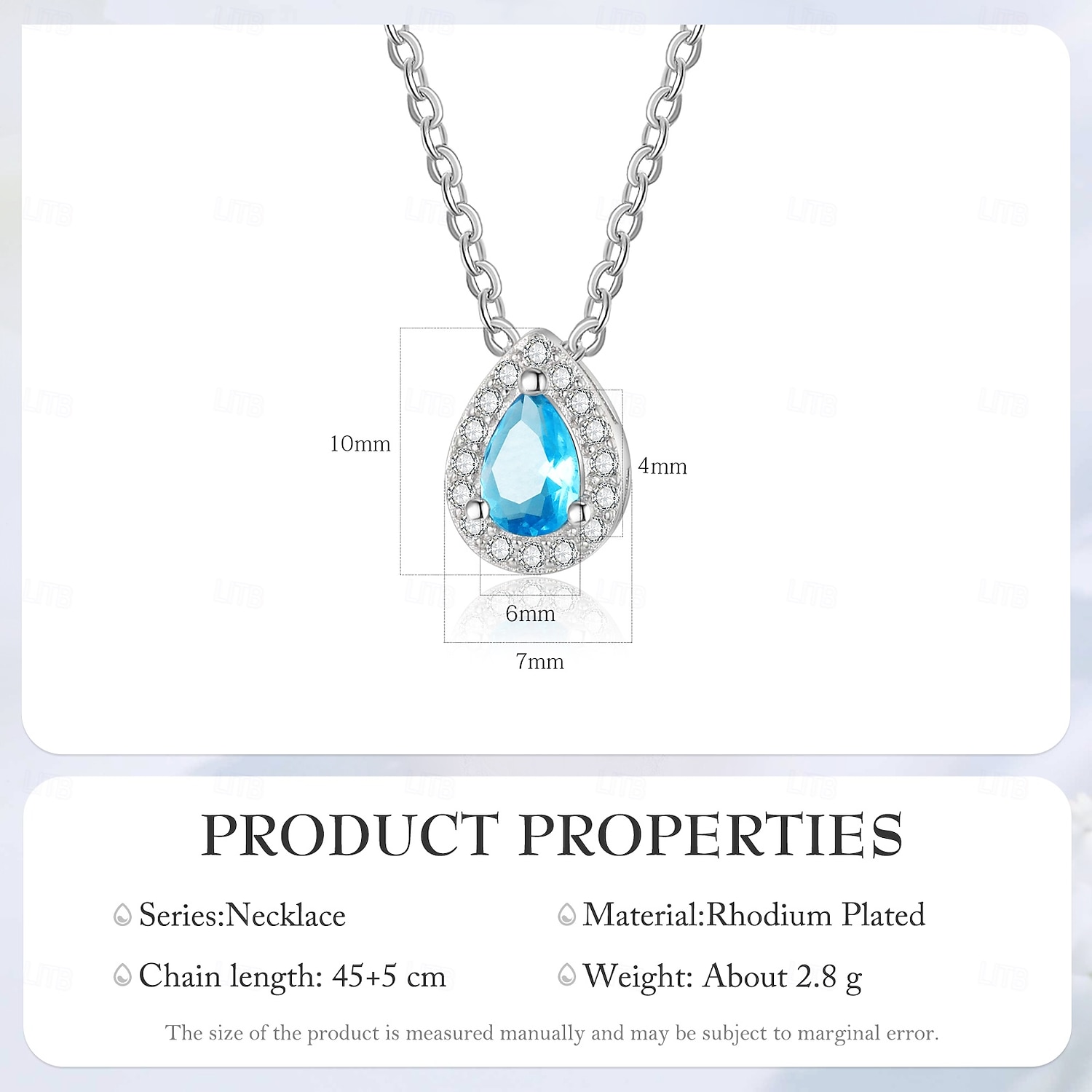 Personalized Birthstone Necklace Custom Best Gift for Mom - Custom Pendant Gift for Mom, Wife, Girlfriend – Unique Mother's Day, Valentine's Day, Anniversary, Christmas, Birthday Gift 2025 - $9.99 –P2