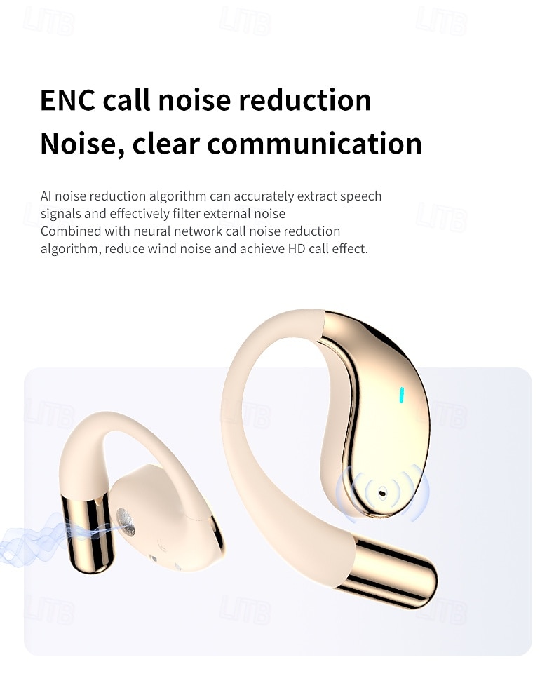 3-в-1 беспроводные наушники BT V5.4 с реальным переводом музыка перевод на 144 языка сенсорные наушники ИИ переводные наушники подарок на День святого Валентина 2026 - $18.99 –P6