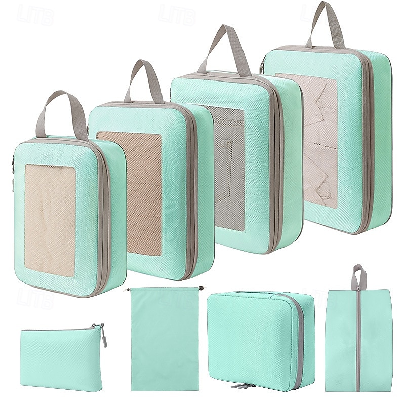 Compression Packing Cubes for Travel, Luggage & Backpack Organizer Set, Space Saver Storage Bags for Clothes, Shoes, Toiletries, Makeup & Digital Accessories 2025 - $21.99 –P9