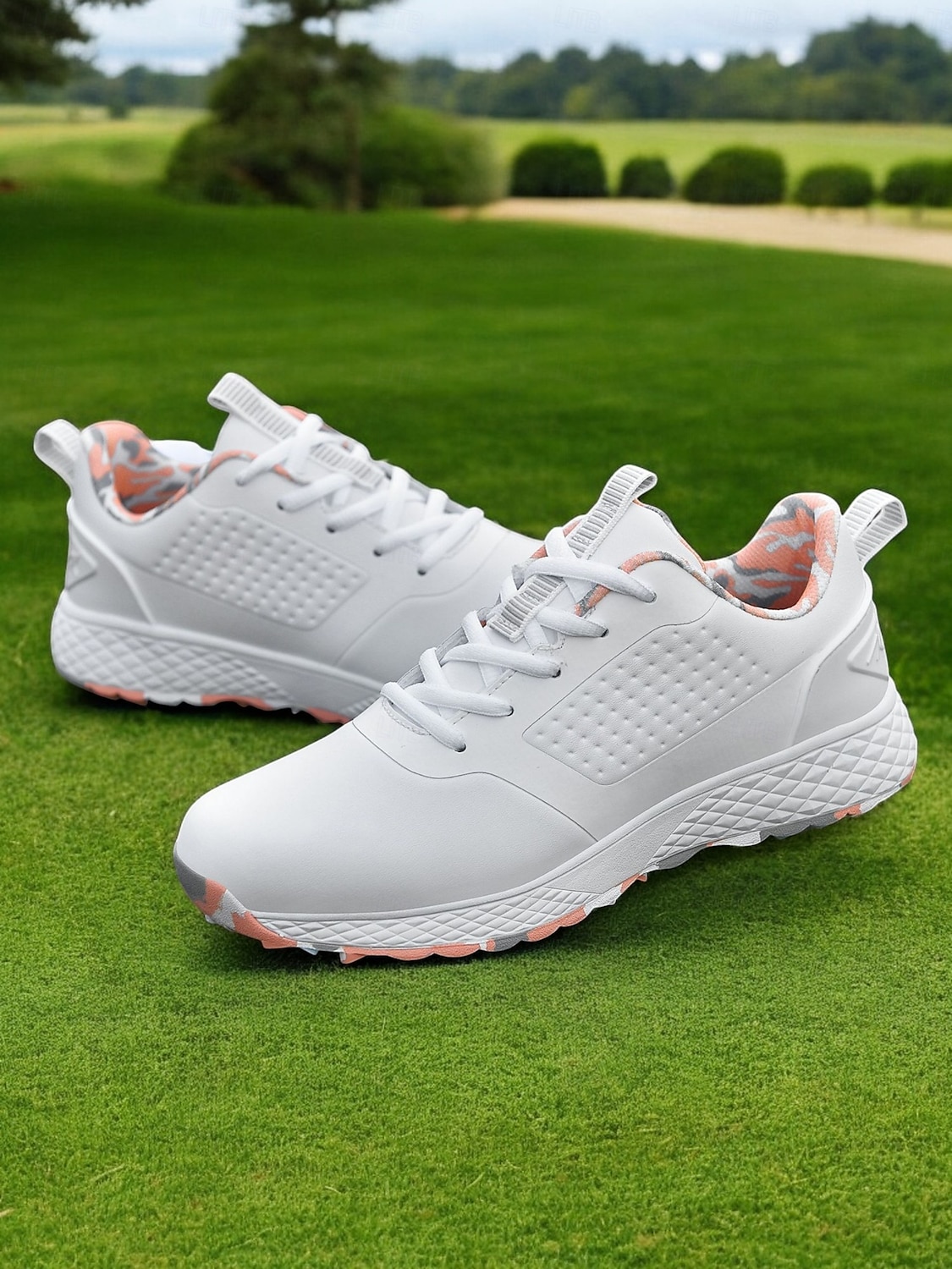 dámské elegantní golfové boty - voděodolné s technologií soft spike, ideální pro zvýšení stability švihu 2025 - $59.99 –P2