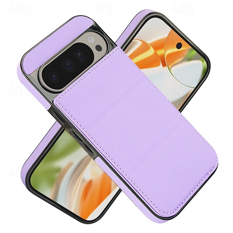 τηλέφωνο tok Για Google Pixel 9 Pro Pixel 9 Pro XL Pixel 8 Pro Pixel 8 Pixel 9 Πίσω Κάλυμμα με βάση στήριξης Μαγνητική Υποδοχή κάρτας Ρετρό TPU PU δέρμα 2025 - $11.99 –P1