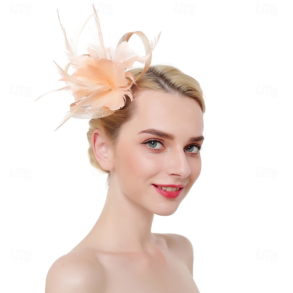 Elegante Derby Copricapo affascinante Gentildonna Costume Per donna Carnevale Feste Derby Ricevimento di matrimonio Adulti Fascinator Primavera & Estate del 2026 a $32.99 –P2