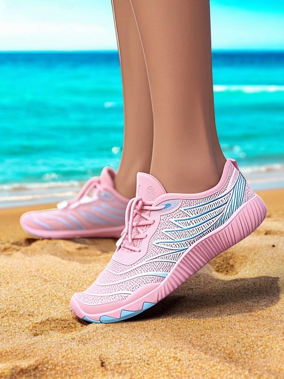 damskie oddychające buty barefoot – lekkie, szerokie, szybkoschnące buty do wody na zewnątrz i na plażę 2025 - $29.99 –P4