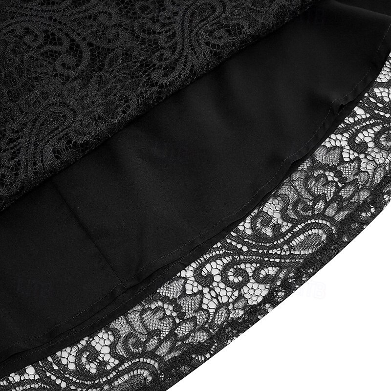 Retro Vintage 1950s Skirt Lace Women's Masquerade Daily Wear Date Bachelorette Party Adults' Skirt 2025 - $21.99 –P5