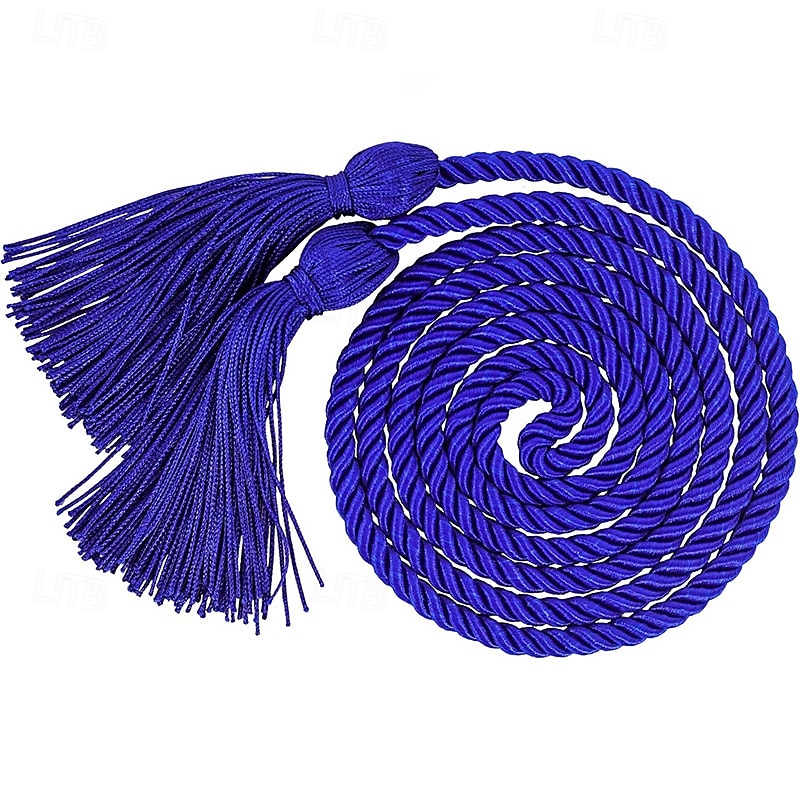 Lot de 10 cordons d'honneur de remise de diplôme de 67 pouces, cordons d'honneur à pompon de remise de diplôme, cordons d'honneur en vrac pour étudiants diplômés de 2025 ? $20.99 –P36