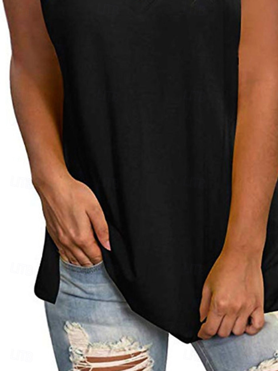 Women's Camisole Tank Top Solid Color Stylish Casual Sleeveless V Neck Regular Tops Daily Black White Green Light Blue Summer Spring 2025 - $12.99 –P2