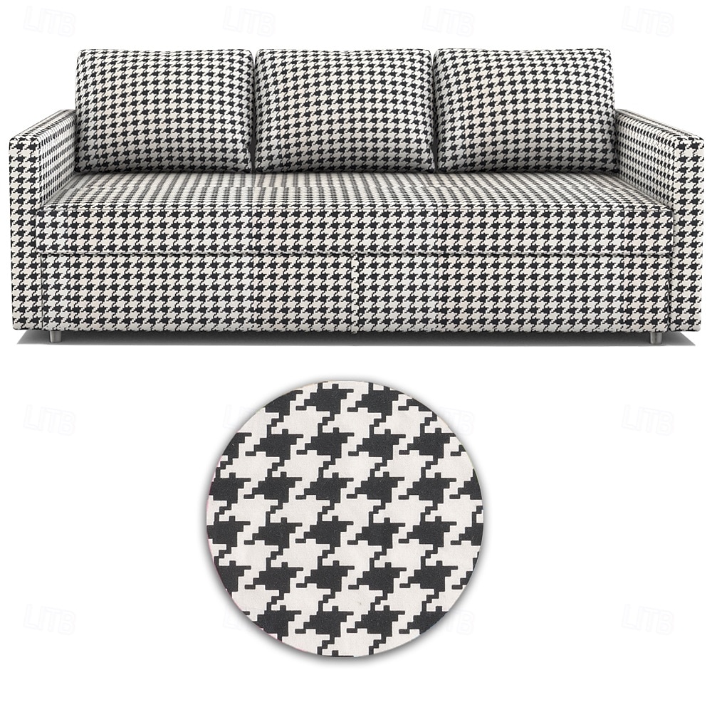 floral sovesofa trekk futon trekk ensfarget vattert slipcovers frihetcover litb prime trekk 2025 - $205.49 -P14