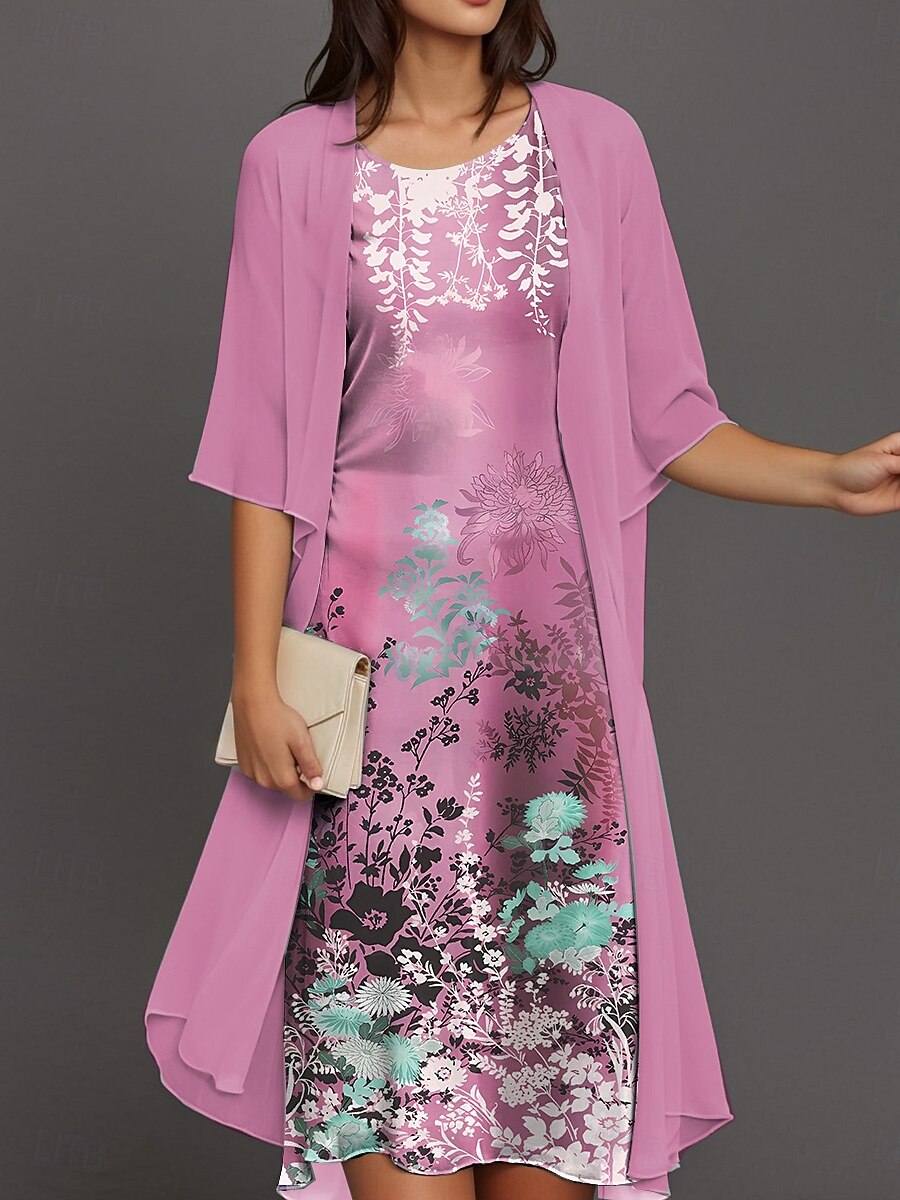 pink graduation dress midi Yvette Lace A-Line Midi Dress - Pink main image 0