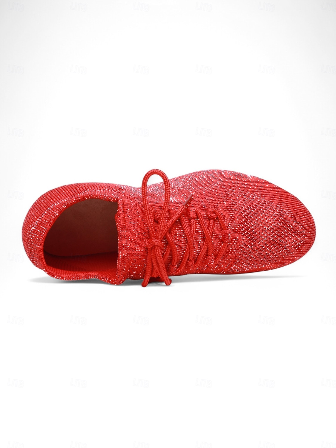 sapatos de dança femininos de malha rosa com cadarço e salto baixo – sapatos confortáveis casuais e de salão de 2025 por $26.99 –P5