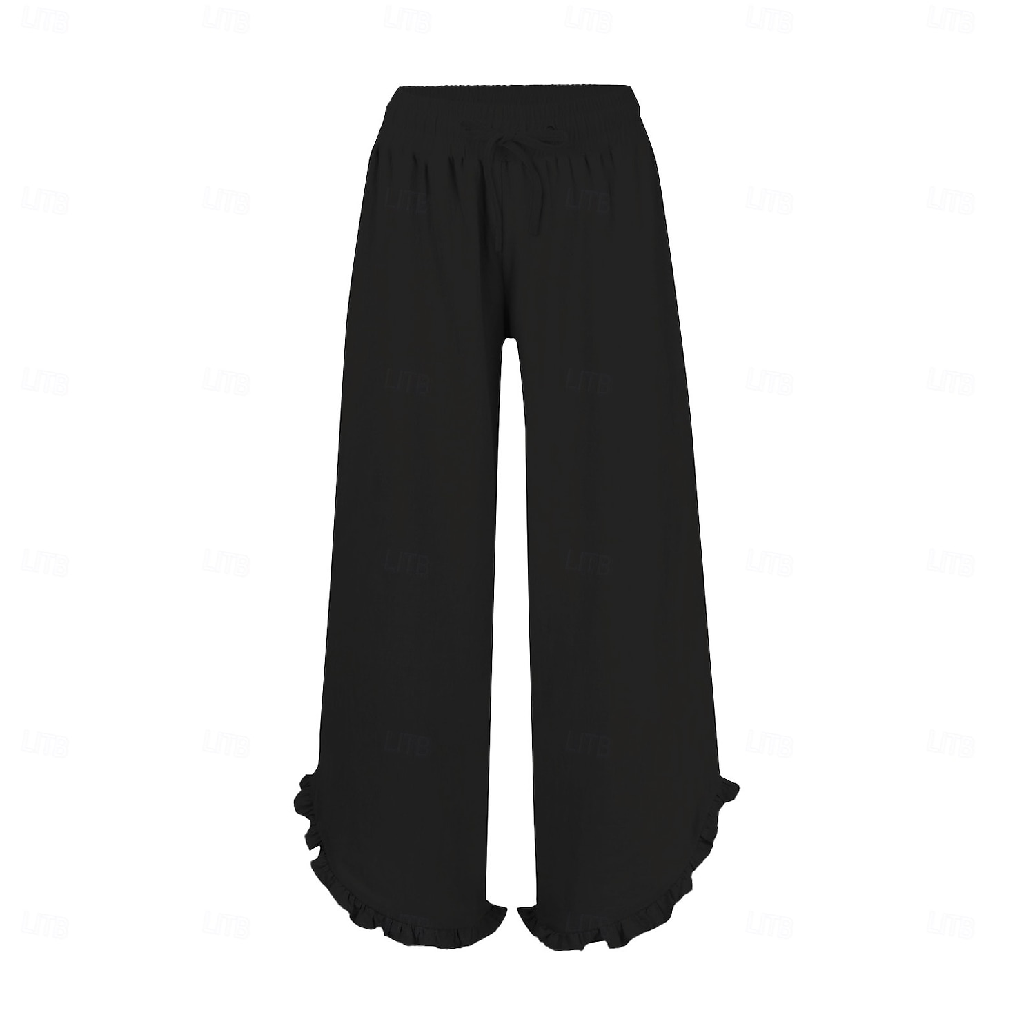 Women's Chinos Comfort Ankle-Length High Waist Solid Colored Inelastic Casual Daily Apple Green Navy-blue claret Cuticolor Summer Spring Loose Fit 2025 - $17.99 –P12