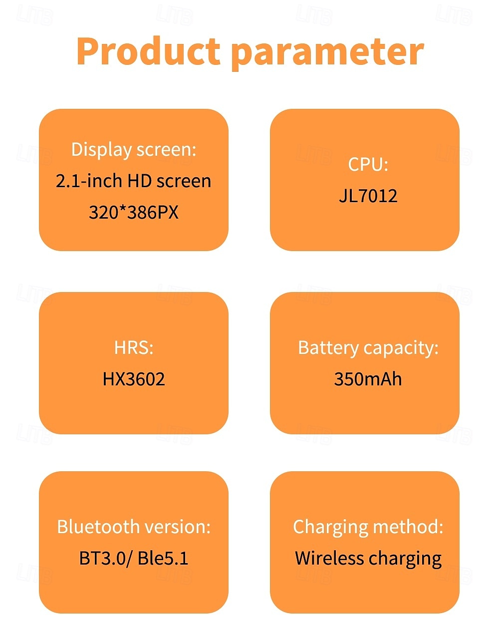 696 GW20 Εξυπνο ρολόι 2.1 inch Έξυπνο ρολόι Bluetooth ΗΚΓ + PPG Βηματόμετρο Υπενθύμιση Κλήσης Συμβατό με Android iOS Γυναικεία Άντρες Κλήσεις Hands-Free Υπενθύμιση Μηνύματος IP 67 Θήκη ρολογιού 41mm 2025 - $42.99 –P15