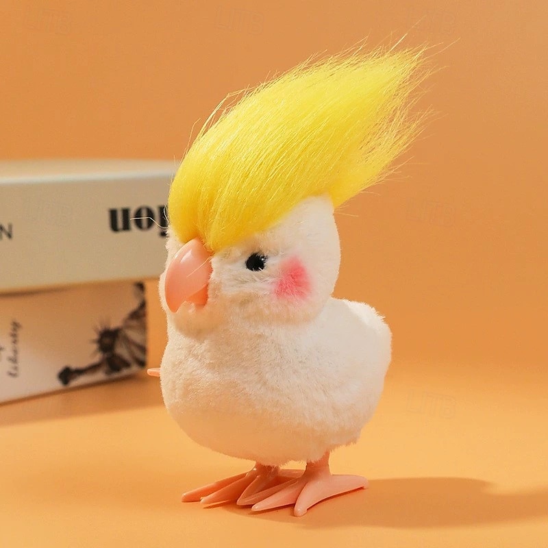 jouet en peluche de simulation interactif - poulet/canard sauteur petit animal cadeau d'anniversaire de 2025 ? $16.99 –P4