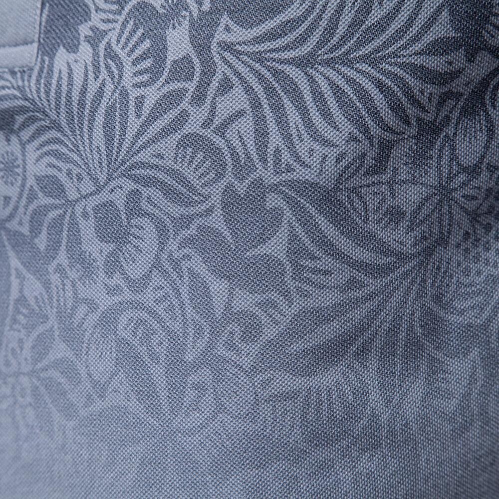 Homens Pólo Polo de malha Formal Trabalho Aberto para a Lateral Manga Curta Floral Botões Estampado Primavera Azul denim Branco Azul Marinha Verde cáqui Azul Claro Pólo de 2026 por $25.99 –P14