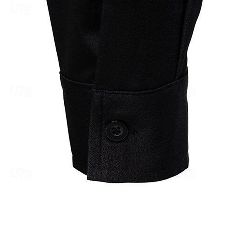Per uomo Camicia Camicia estiva Maglietta informale Camicia da spiaggia Camicia con bottoni Nero Bianco Manica lunga Floreale Bavero Da mare Hawaiano Con ricami Abbigliamento Poliestere Di tendenza del 2025 a $36.99 –P11